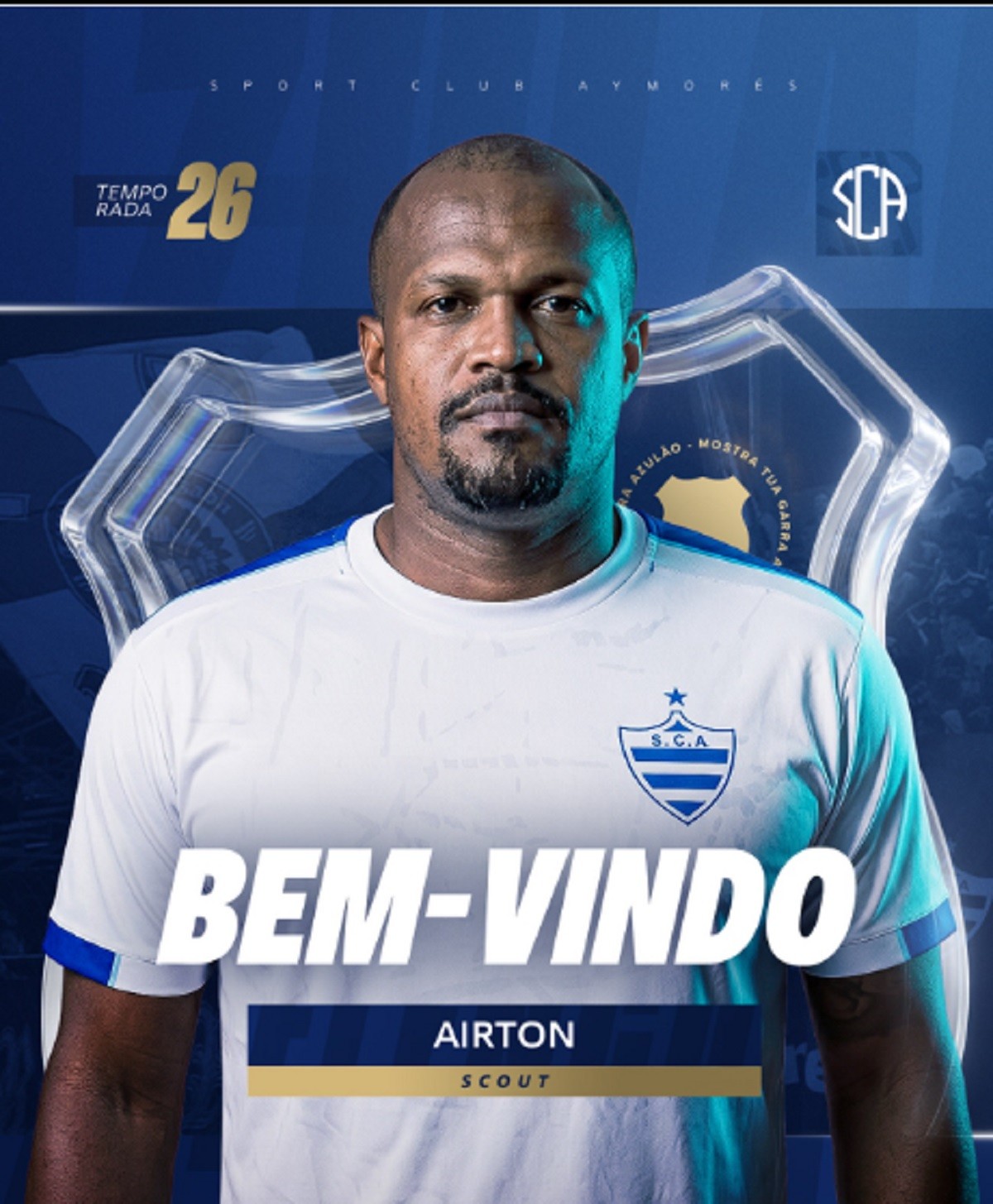 Airton, campeão brasileiro pelo Flamengo, é contratado pelo Aymorés para scout em Minas Gerais