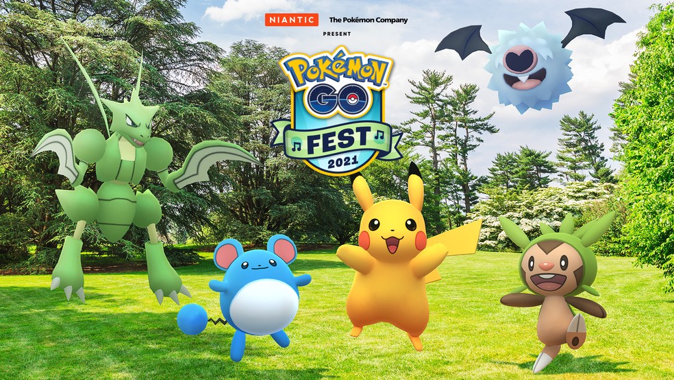 Pokémon GO Fest 2021 terá todos os lendários, shinies e mais