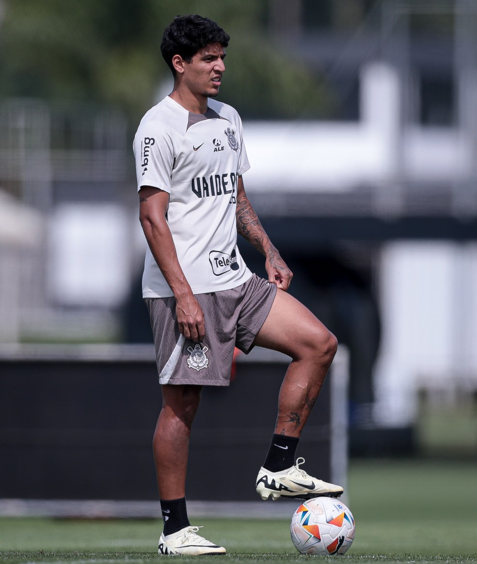 Caetano tem contrato com o Corinthians até o fim da temporada — Foto: Rodrigo Coca/Ag. Corinthians