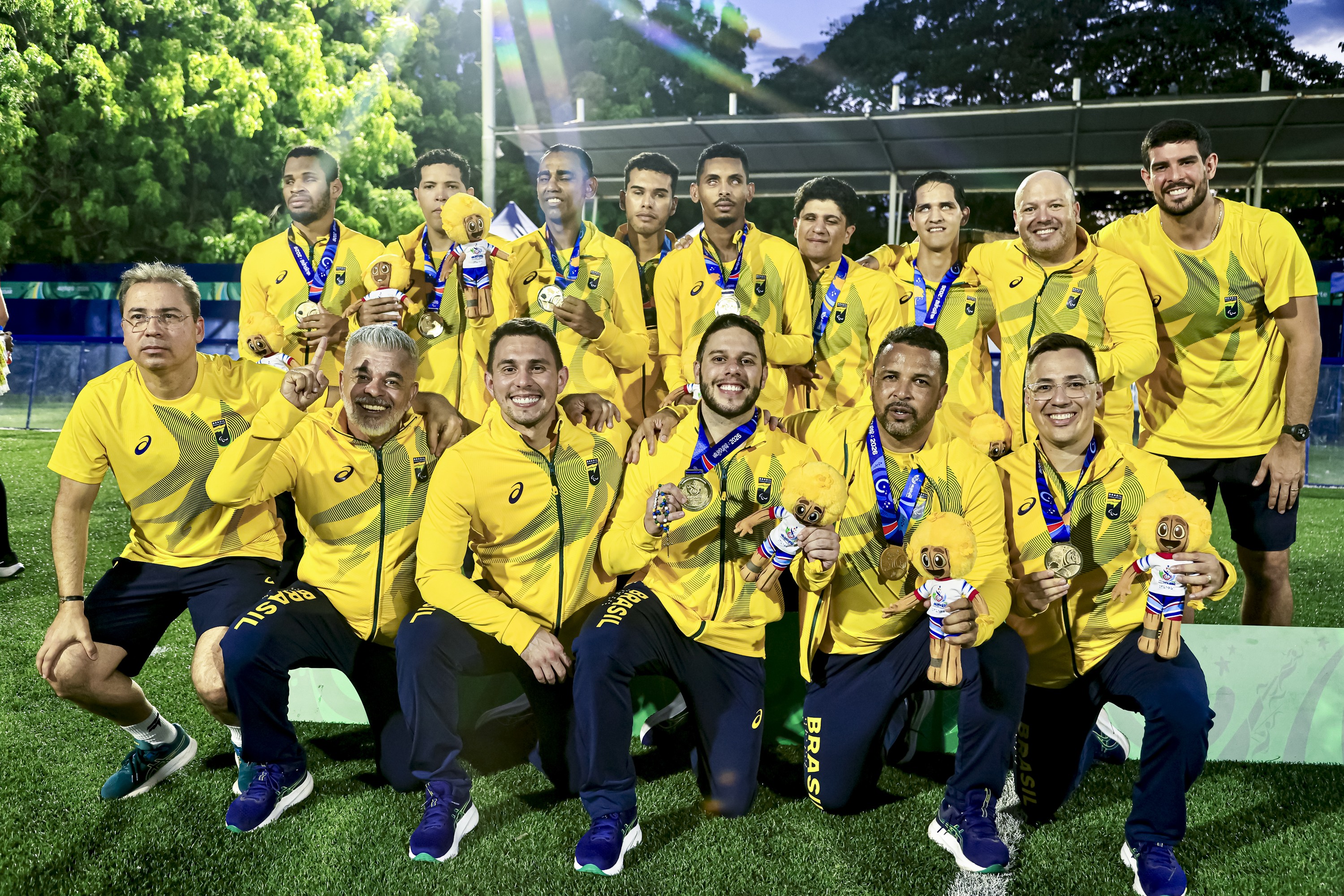 Matheus Costa volta à Seleção após vencer o câncer e conquista ouro nos Jogos Parasul-Americanos