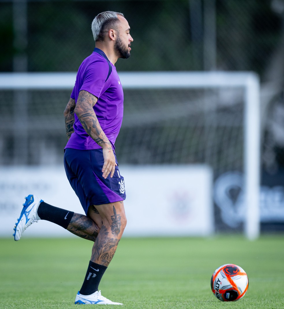 Maycon está emprestado ao Corinthians até o fim da temporada 2025 — Foto: Rodrigo Coca/Agência Corinthians