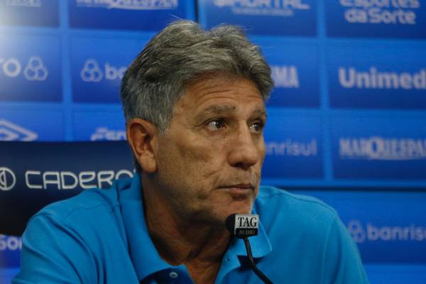 Renato tira peso do Grêmio como favorito em Gre-Nal e projeto duelo com o rival