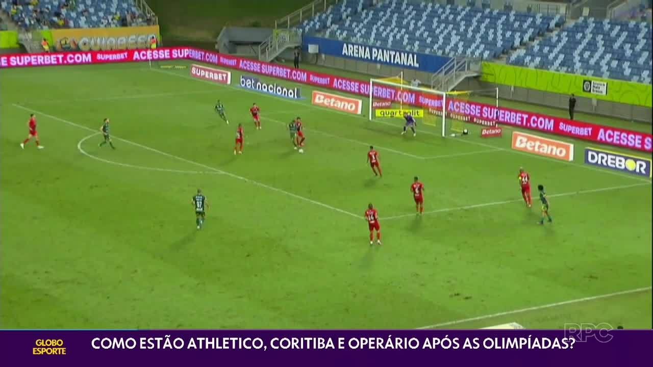 Como estão Athletico, Coritiba e Operário após as Olimpíadas?