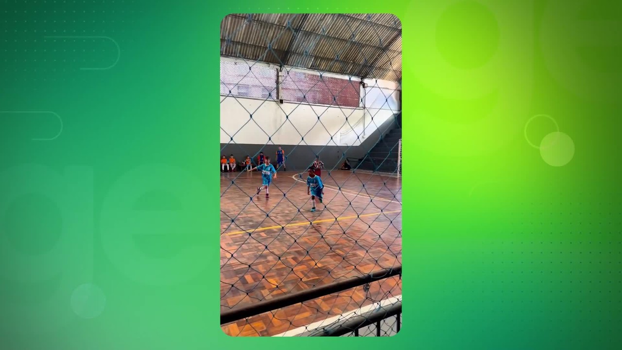 Marcelo posta vídeo de drible e gol do filho caçula, Liam, no futsal do Fluminense