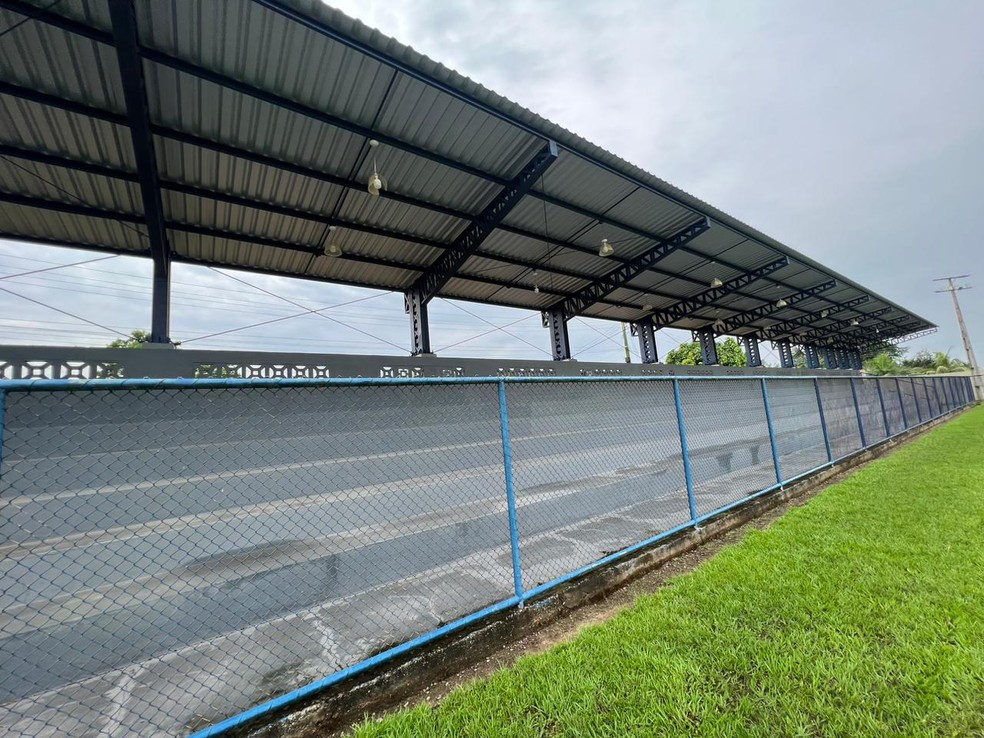 Diretoria do Amazonas visitou o est&aacute;dio Afons&atilde;o nesta semana &mdash; Foto: Divulga&ccedil;&atilde;o/Amazonas FC