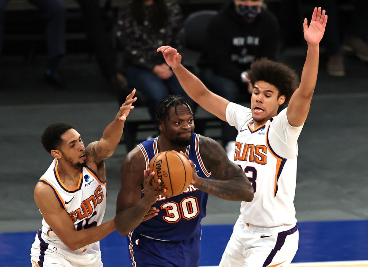 Phoenix Suns vira para cima dos Knicks e acaba com grande sequência de ...