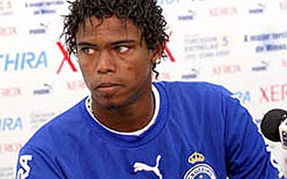 Maicosuel acabou indo para o Cruzeiro em 2007 — Foto: Divulgação/Cruzeiro