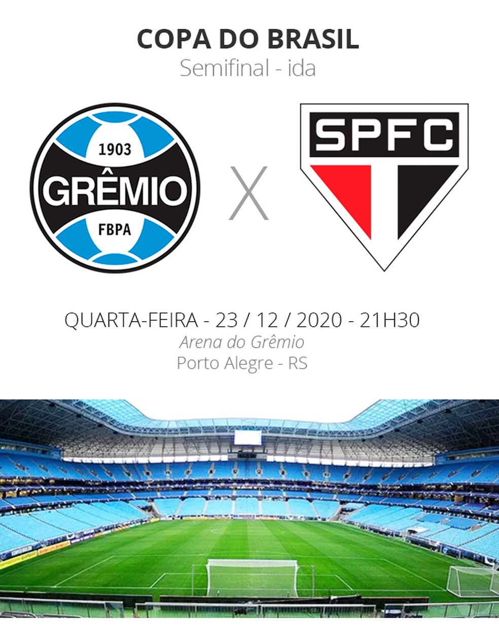 São Paulo x Grêmio: onde assistir ao vivo e horário
