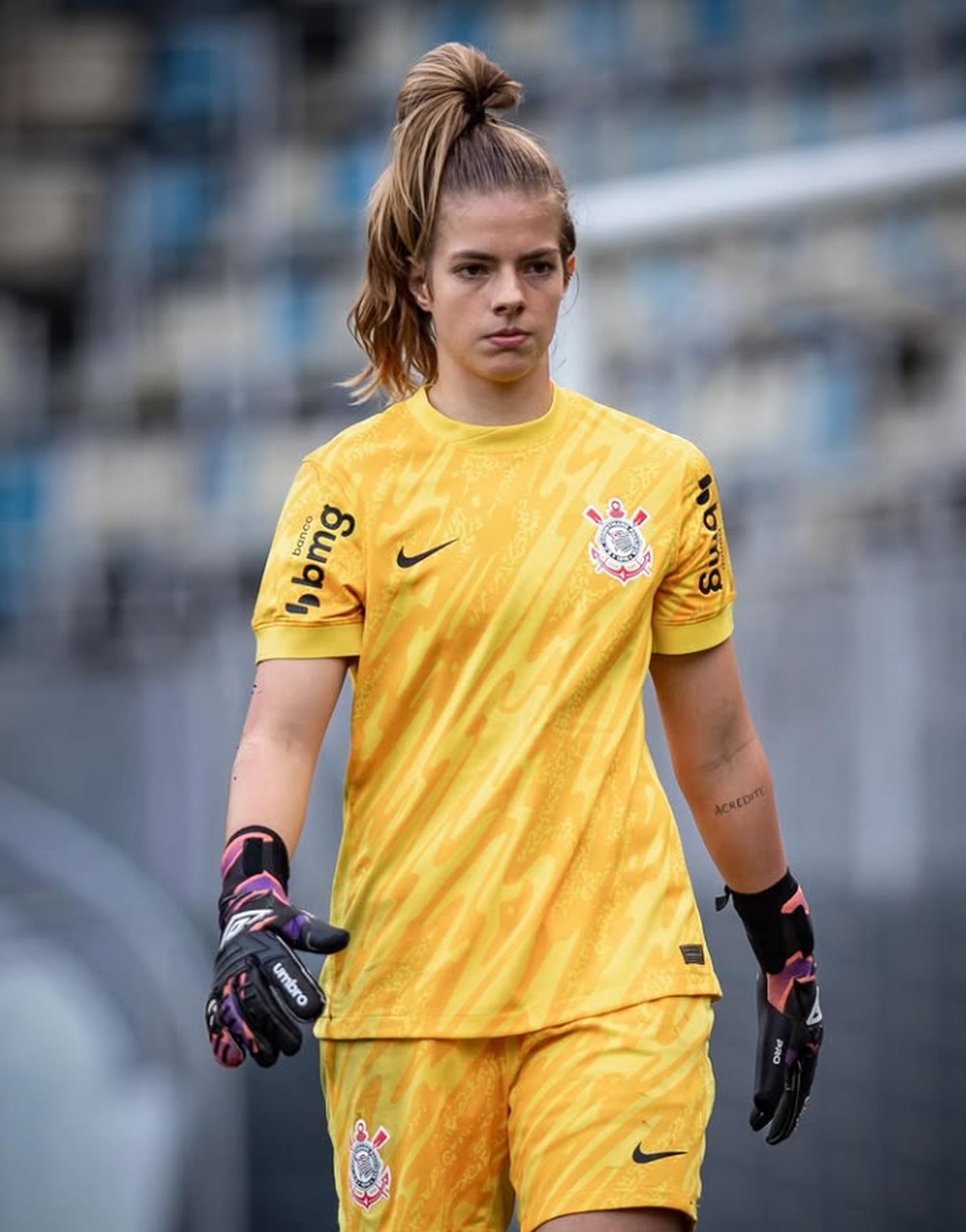 Amazonense Ana Morganti, goleira do Corinthians &mdash; Foto: Arquivo Pessoal