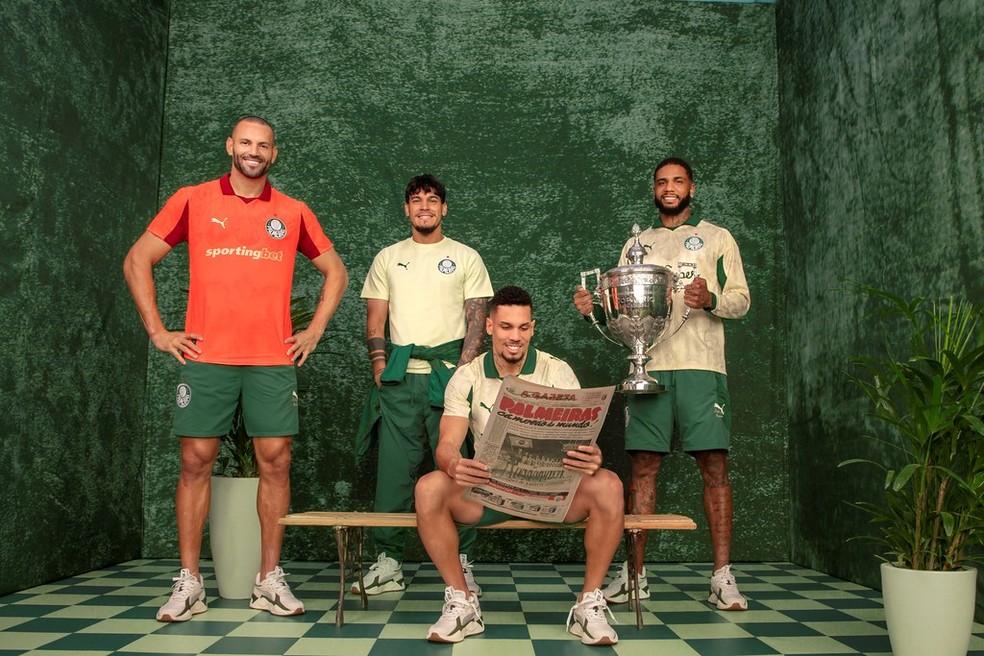 Palmeiras lança camisa especial para a Copa do Mundo de Clubes — Foto: Reprodução
