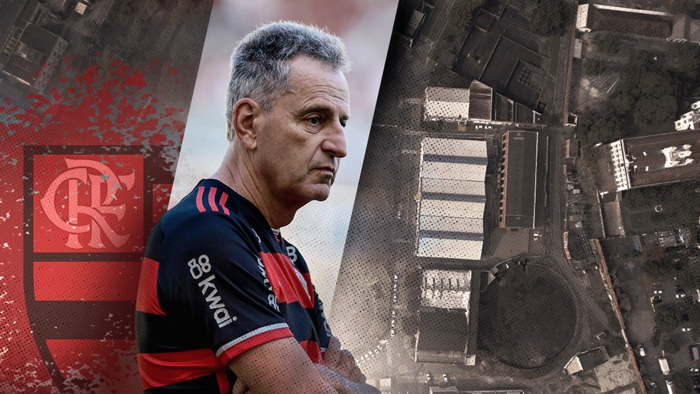 Flamengo vive impasse financeiro por terreno do Gasômetro — Foto: Infoesporte