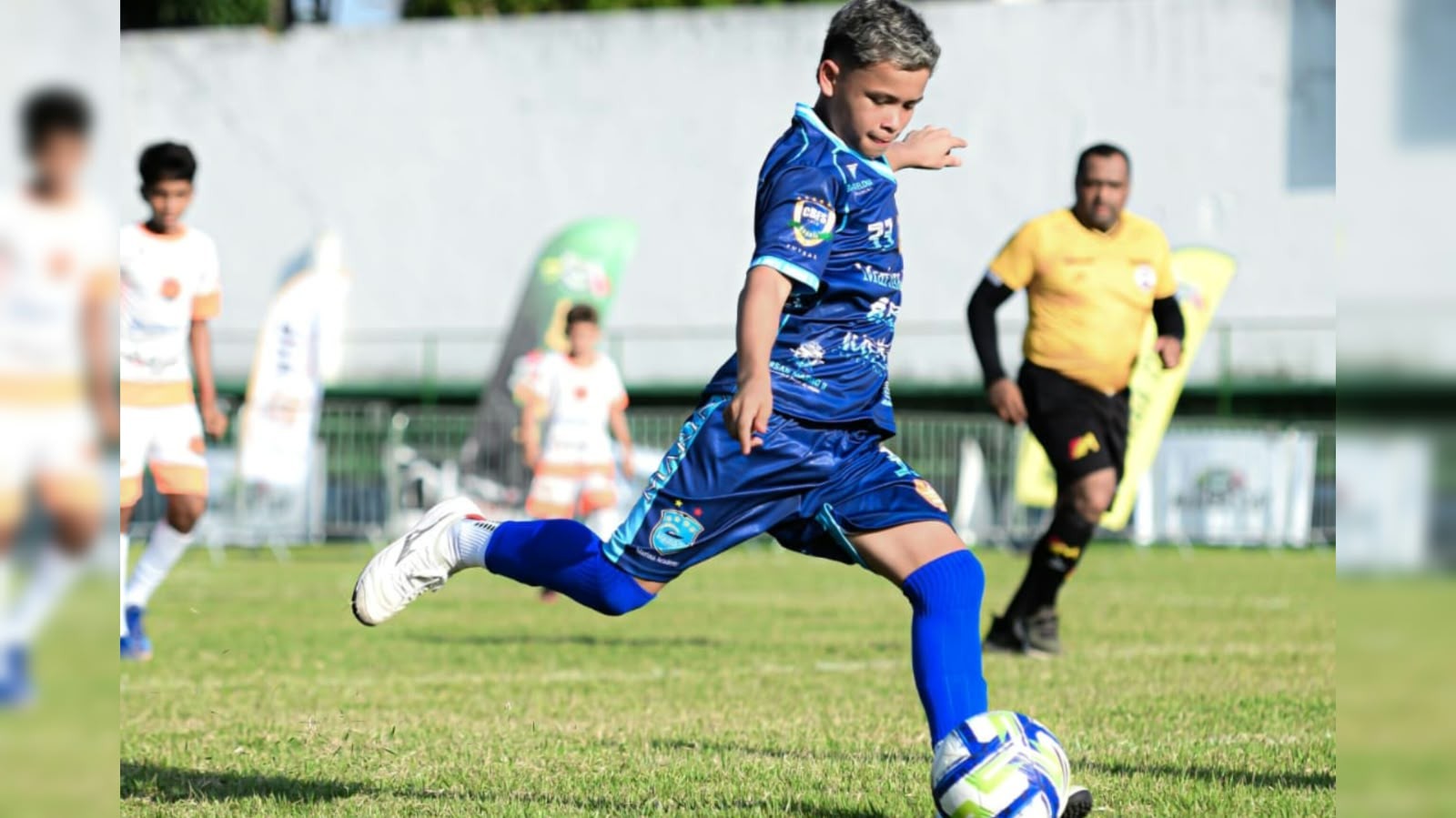 Aos 11 anos, promessa da Nova República conquista oportunidade de avaliação no Vila Nova-GO