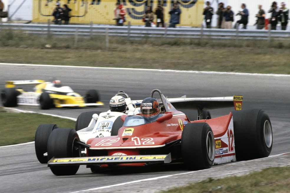 Gilles Villeneuve e o dia em que levou sua Ferrari com três rodas