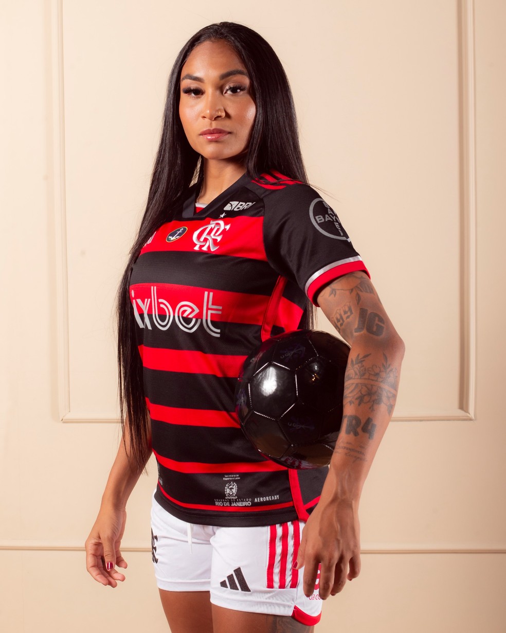 Thais Regina, zagueira do Flamengo — Foto: Paula Reis/Flamengo