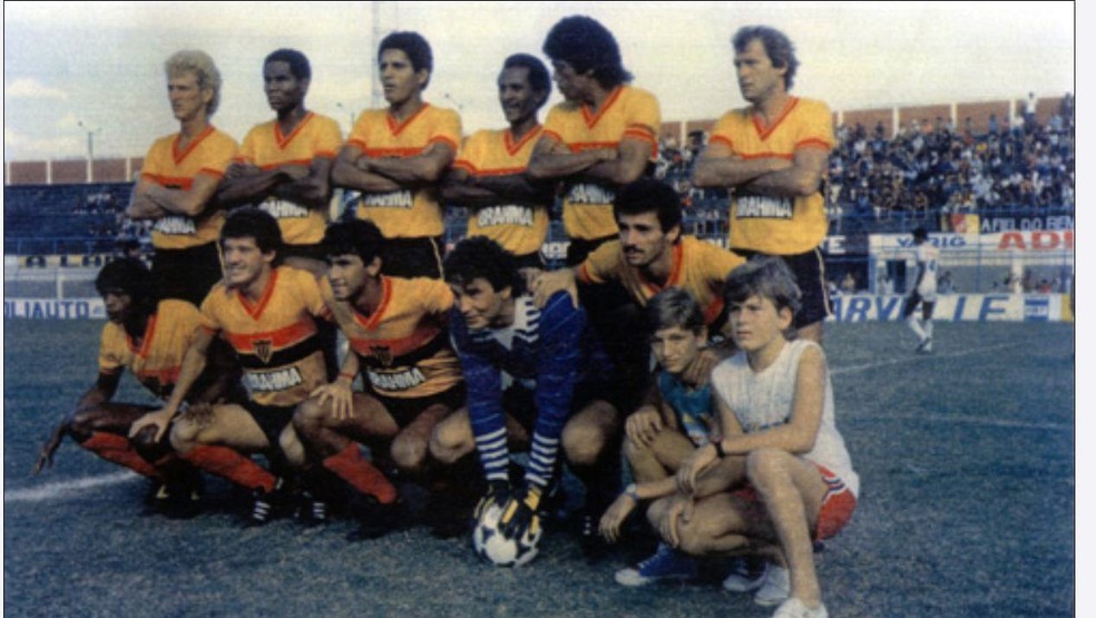 Time da Catuense-BA em 1985 — Foto: Acervo/Catuense.net