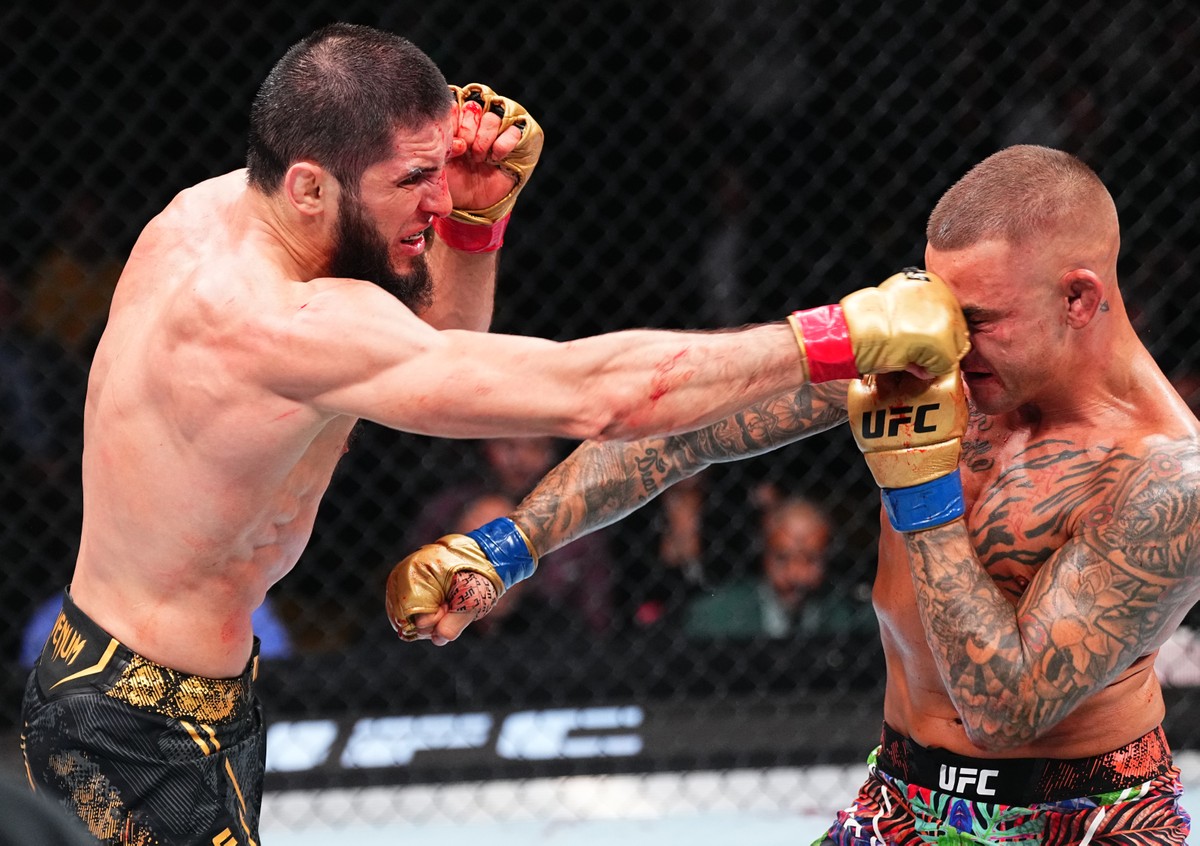 UFC: Makhachev submits Poirier in fifth spherical;  Borrachinha loses by factors |  to struggle