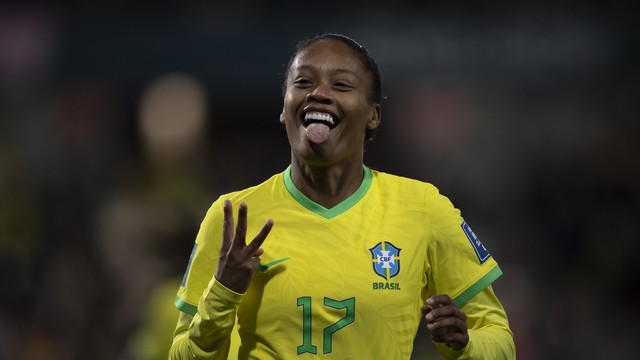 Ary Borges marcou três vezes na goleada do Brasil sobre o Panamá na Copa do Mundo Feminina