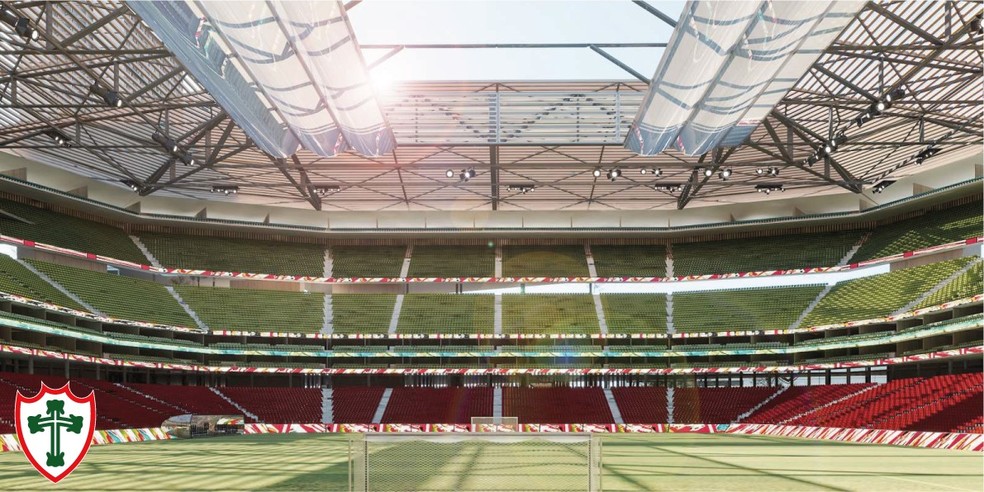 Portuguesa apresenta projeto de reforma do Canindé — Foto: Divulgação