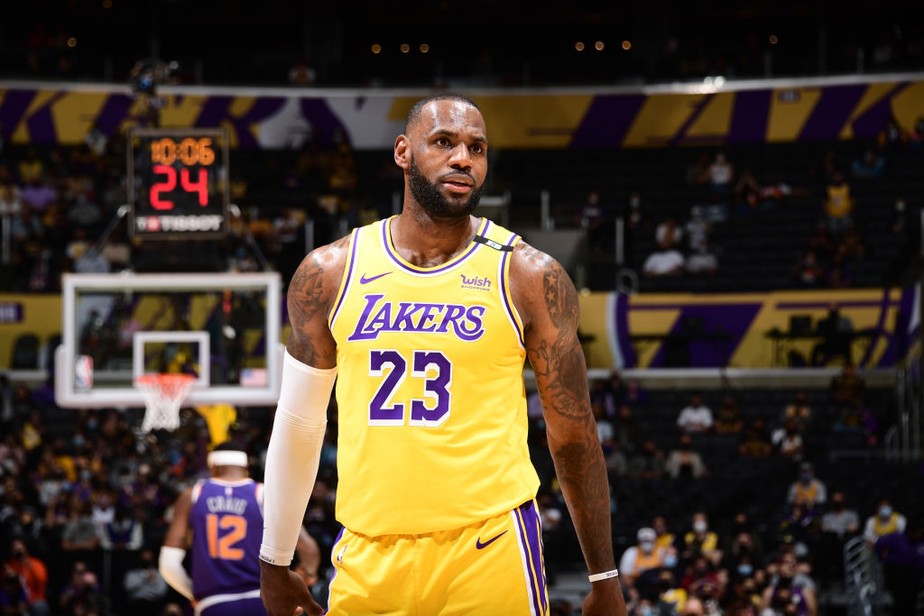 LeBron James escolhe novo numero para a proxima temporada nba ge