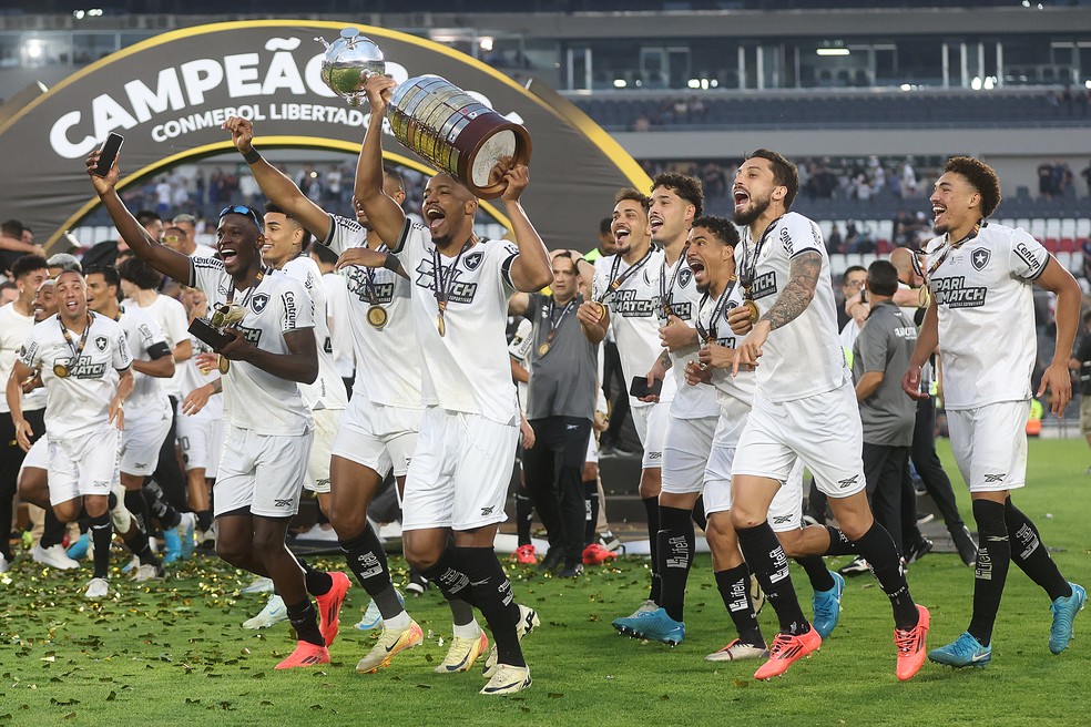 Botafogo campeão da Libertadores — Foto: Vítor Silva/Botafogo
