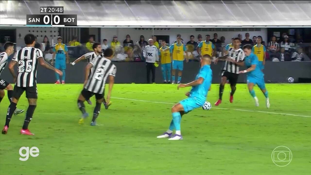 13646372 Barboza tieta e se declara a Neymar depois de Santos x Botafogo: