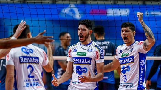 Campinas bate Suzano pelo Paulista de Vôlei e vence a primeira após retorno de Bruninho