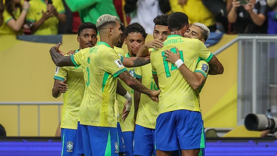 Abner atua os 90 minutos, e Brasil goleia o Peru nas Eliminatórias - Foto: (Rafael Ribeiro/CBF)