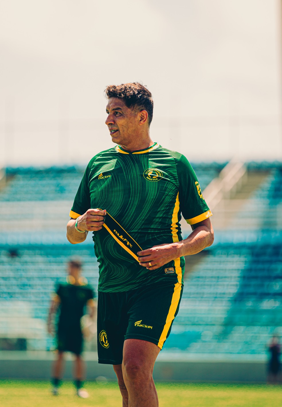 Jardel em jogo beneficente de ídolos do Fortaleza contra a Seleção Cearense Master — Foto: @kaioleandro.foto