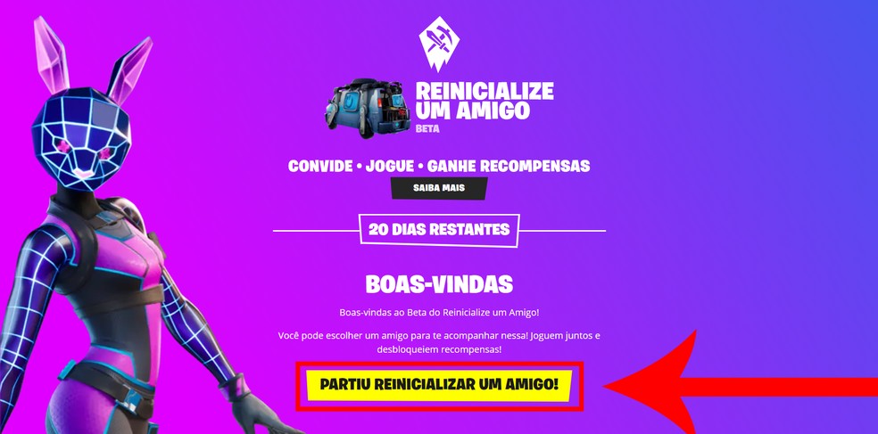 Fortnite Brasil on X: Jogue com seus amigos e ganhe recompensas