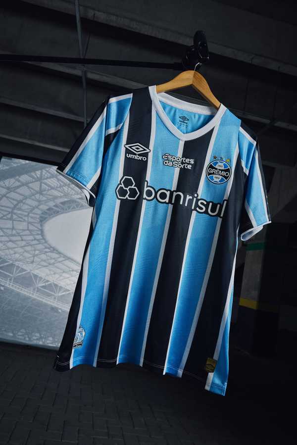 Grêmio lança concurso de design de camisa para próxima temporada.