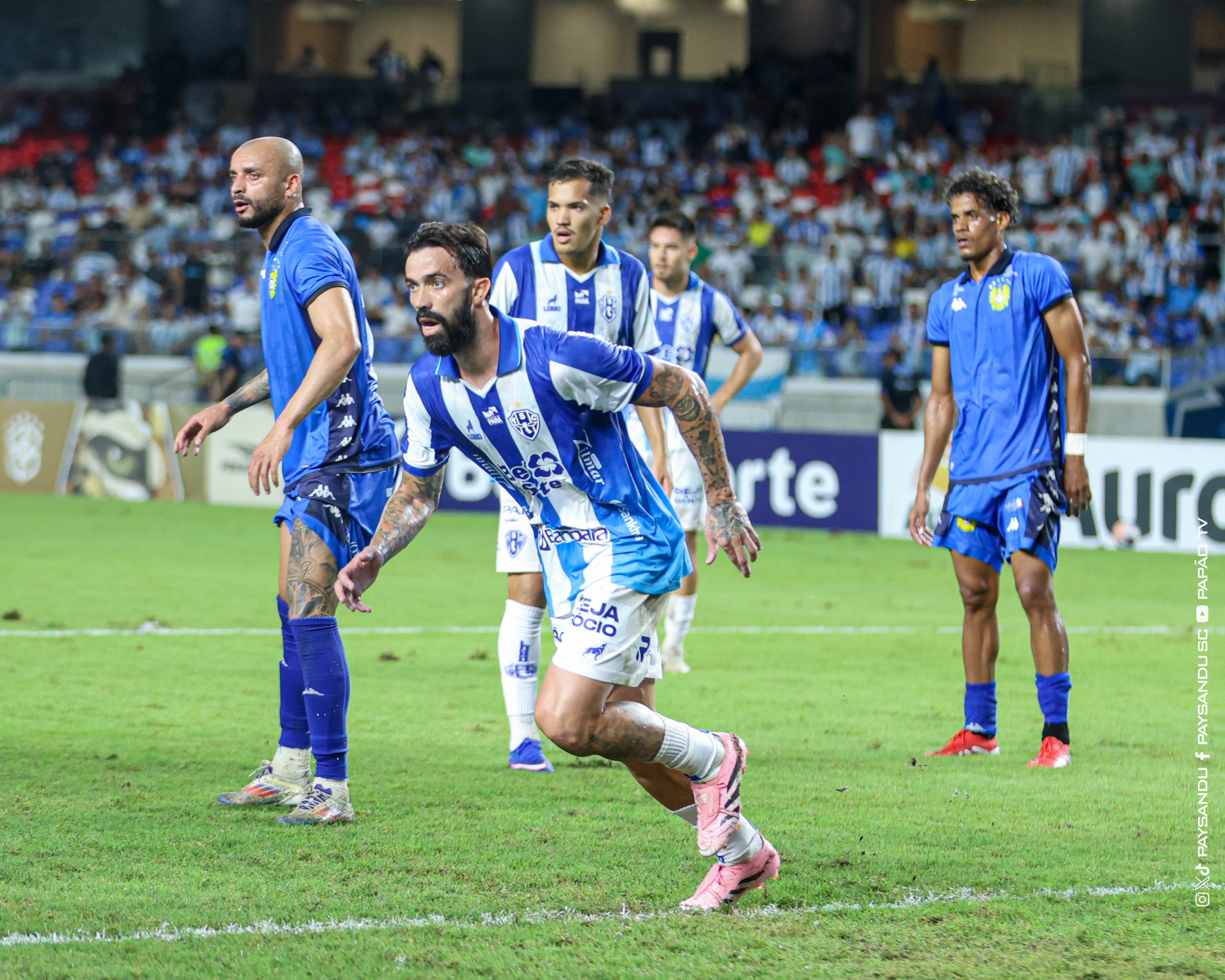 Vargas passará por nova cirurgia, menos de duas semana após retorno de 300 dias afastado do Paysandu