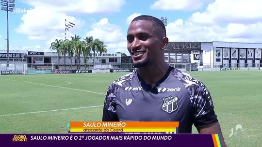 Saulo Mineiro, do Ceará, é quem mais finaliza a gol na Série B; veja lista - Programa: Globo Esporte CE 