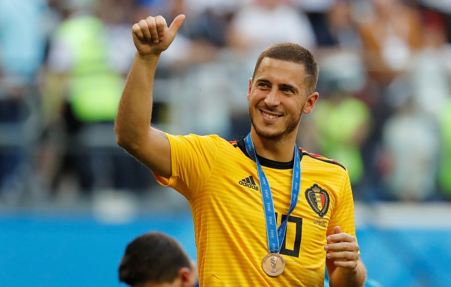 Decisivo na Bélgica, Hazard diz que daria prêmio de melhor da Copa para ele mesmo
