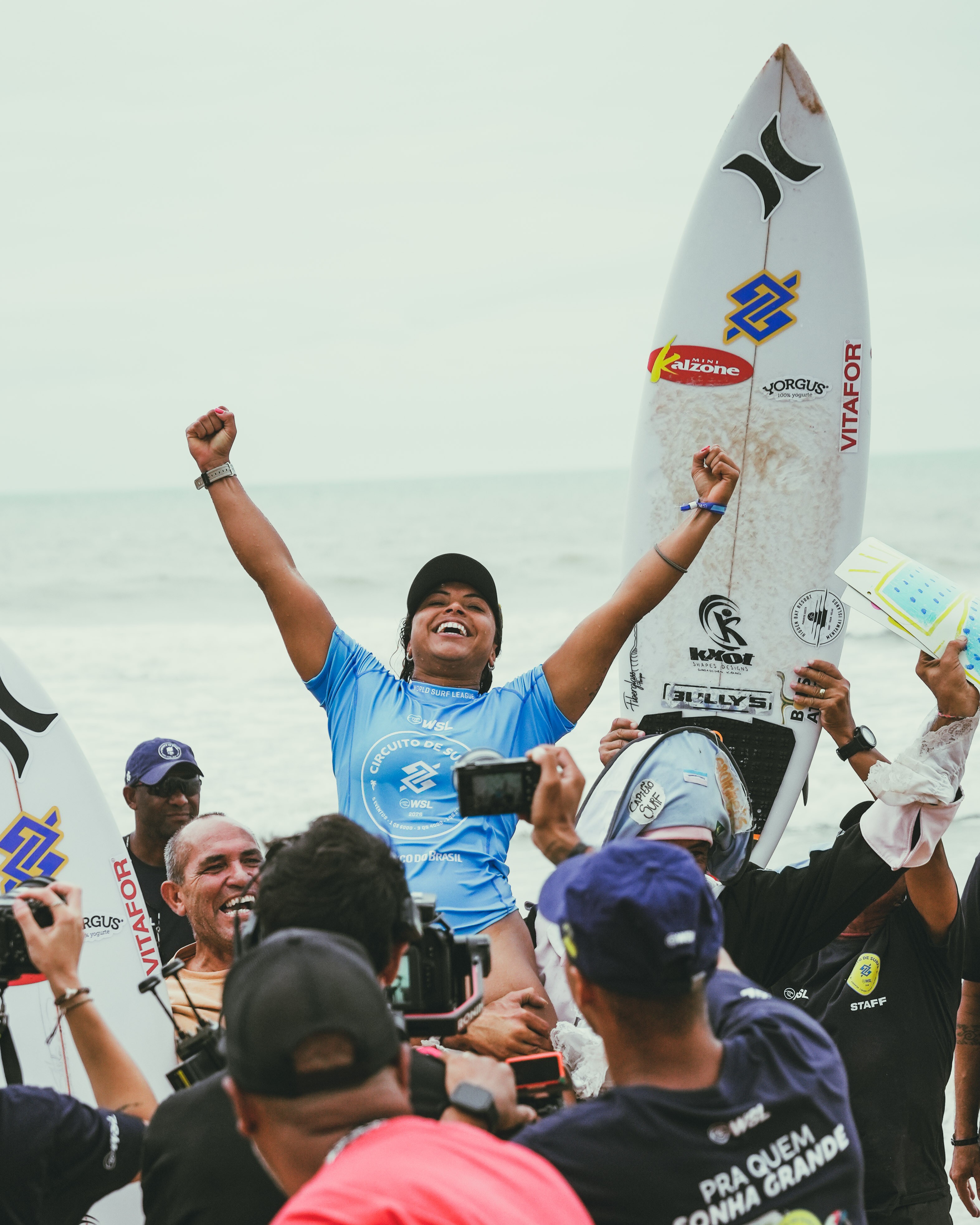 Surfe: Tainá Hinckel é campeã do QS 4000 da WSL de Guarapari