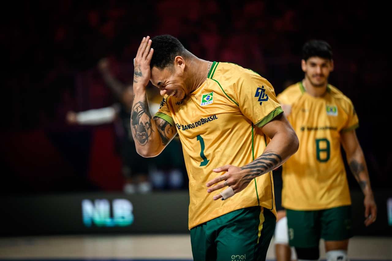 Brasil cai diante da Itália em preparação para o Pré-Olímpico de vôlei