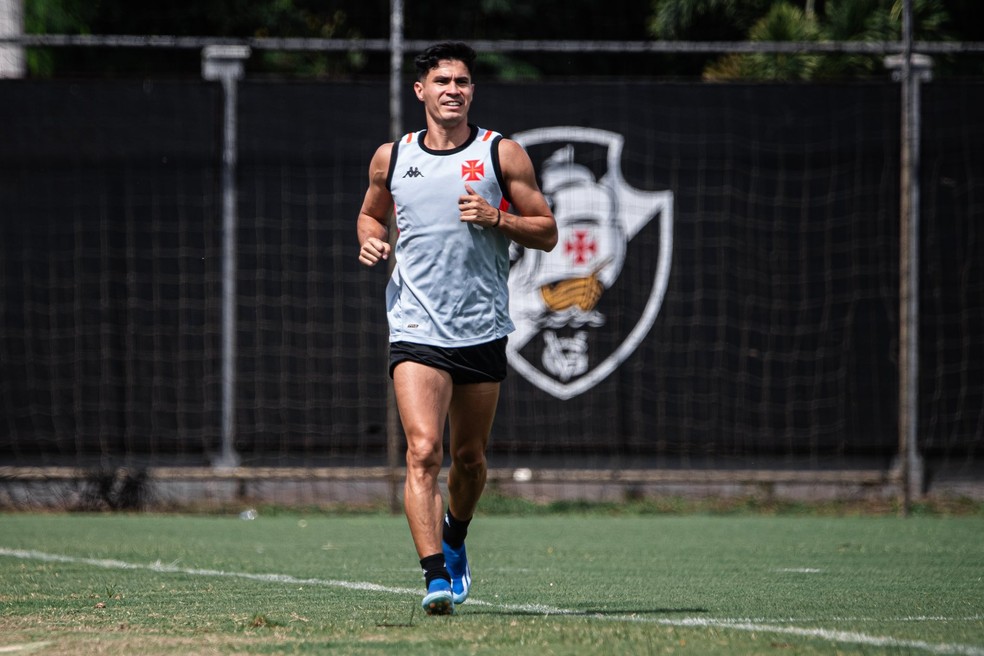Galdames em treino do Vasco &mdash; Foto: Leandro Amorim/Vasco