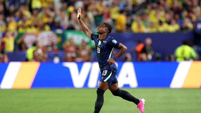 Endrick entra em campo em Brasil 3 x 0 Haiti: a estreia do garoto
