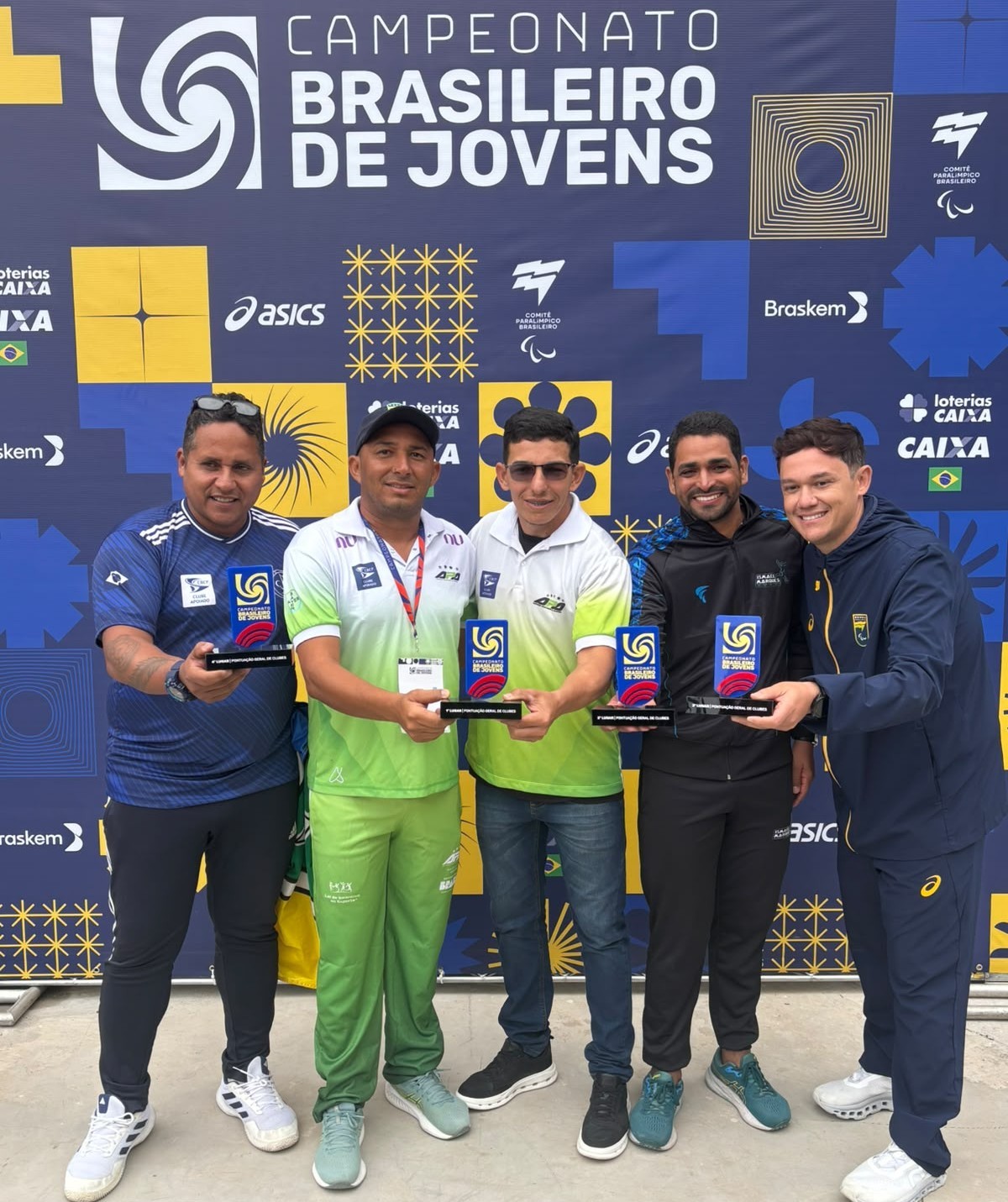 APA Petrolina conquista bicampeonato brasileiro de jovens no atletismo paralímpico