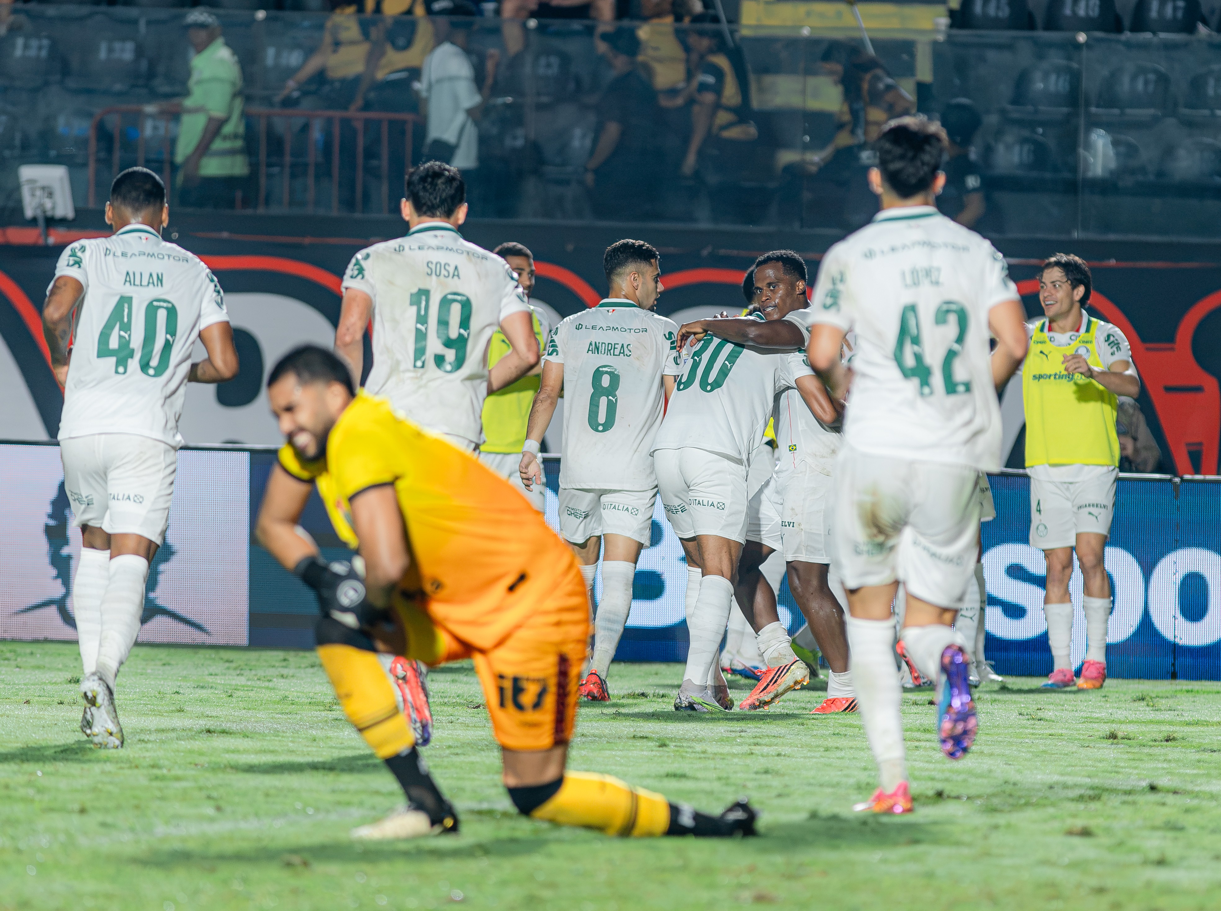 Atuações do Palmeiras: Arias e Sosa se destacam e lideram goleada; dê suas notas