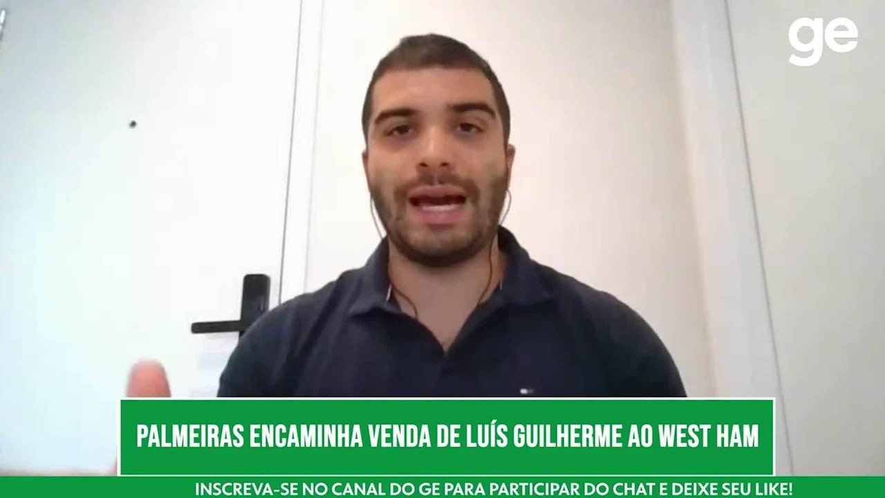 ge Palmeiras traz os detalhes sobre a venda de Luís Guilherme