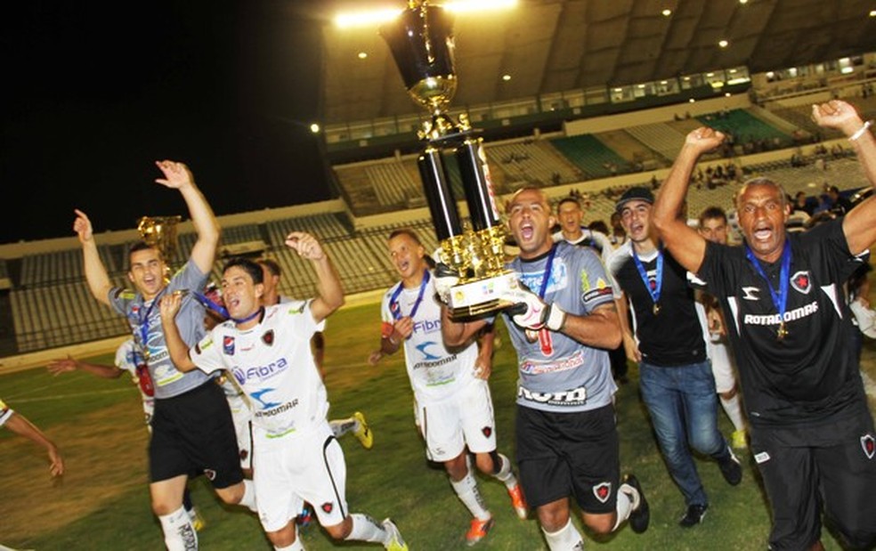 Botafogo-PB se apega a remontadas na hist&oacute;ria para buscar t&iacute;tulo de 2025 &mdash; Foto: Magnus Menezes/Jornal da Para&iacute;ba