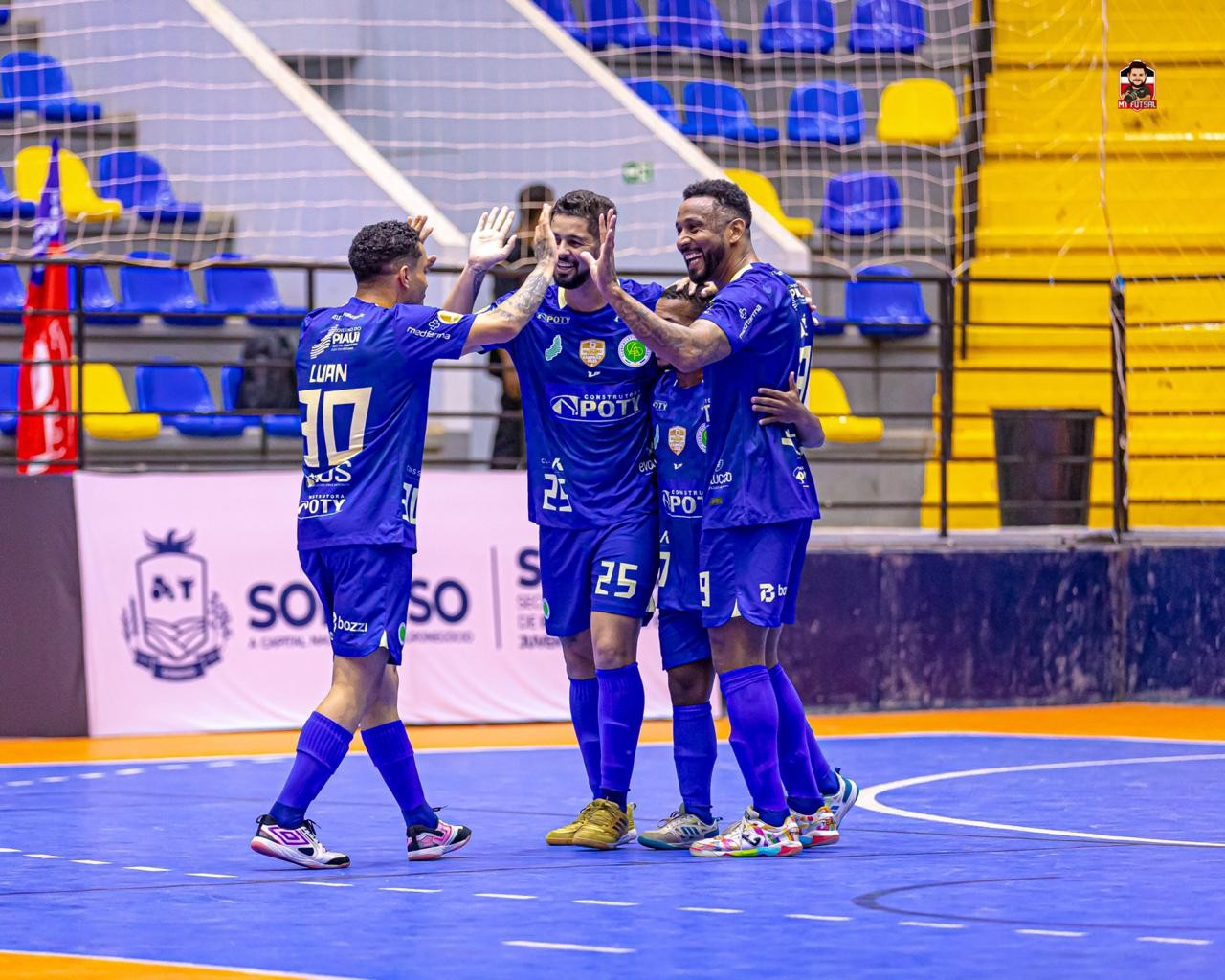 Brasileiro de Futsal 2026: Atlético-PI goleia o Sorriso-MT fora de casa e larga na frente por vaga na semifinal