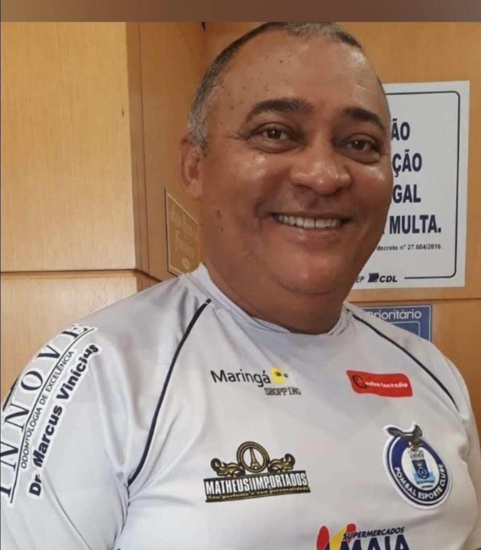 Zildo de Souza, presidente do Pombal — Foto: Acervo pessoal / Zildo de Souza