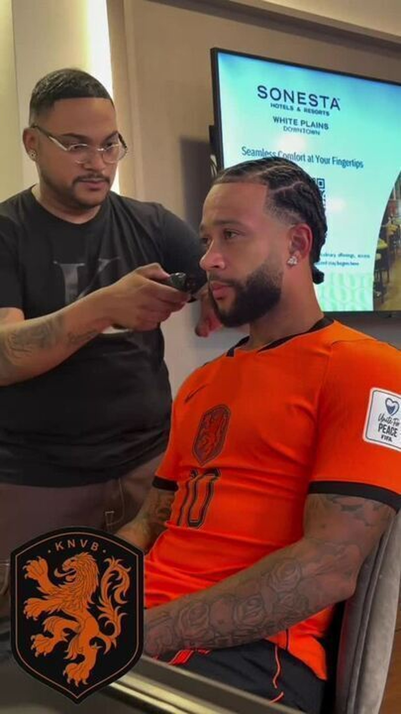 Barbeiro de Memphis é convocado para atender jogadores do Corinthians na concentração da seleção da Holanda