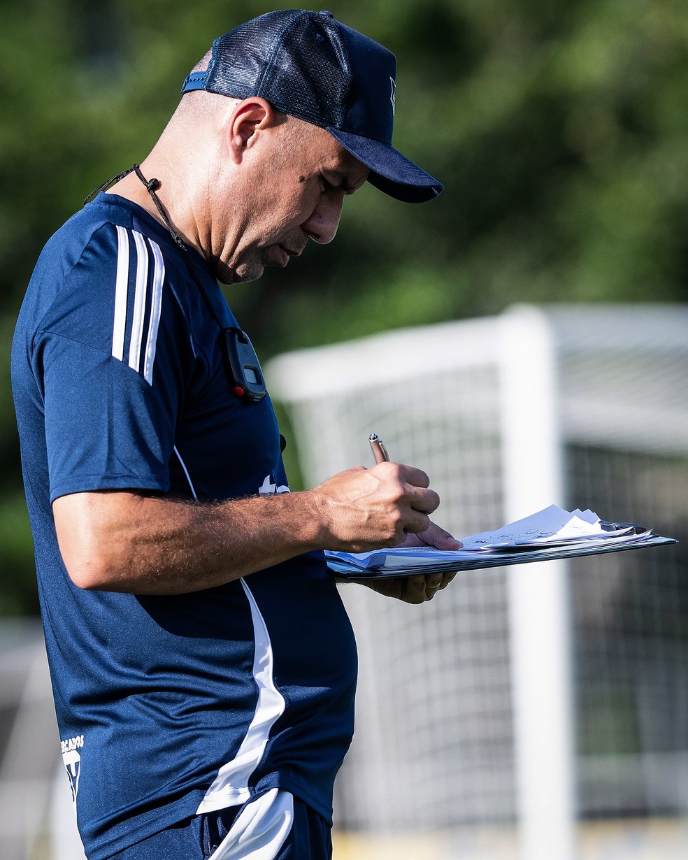 Leonardo Jardim, técnico do Cruzeiro — Foto: Gustavo Aleixo/Cruzeiro
