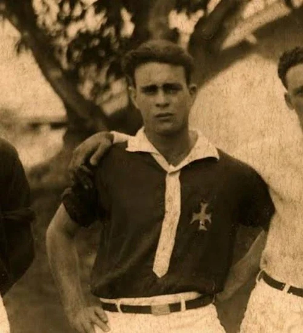 Mingote, jogador do Vasco em 1923 — Foto: Divulgação/Vasco