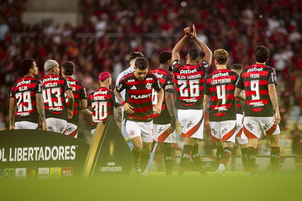 Flamengo decepcionou contra o Deportivo Tchira pela Libertadores  Foto: Adriano Fontes/Flamengo