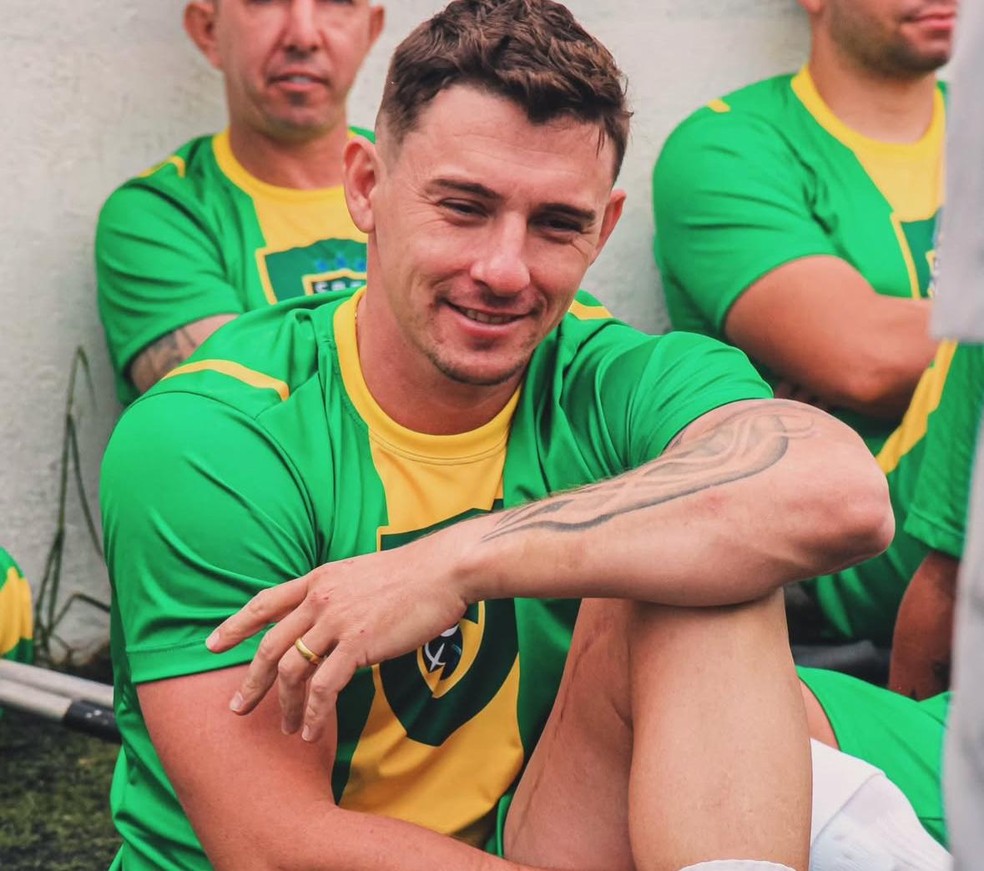 Patrick Pisoni, da Seleção Brasileira de Futebol de Amputados. — Foto: Arquivo pessoal
