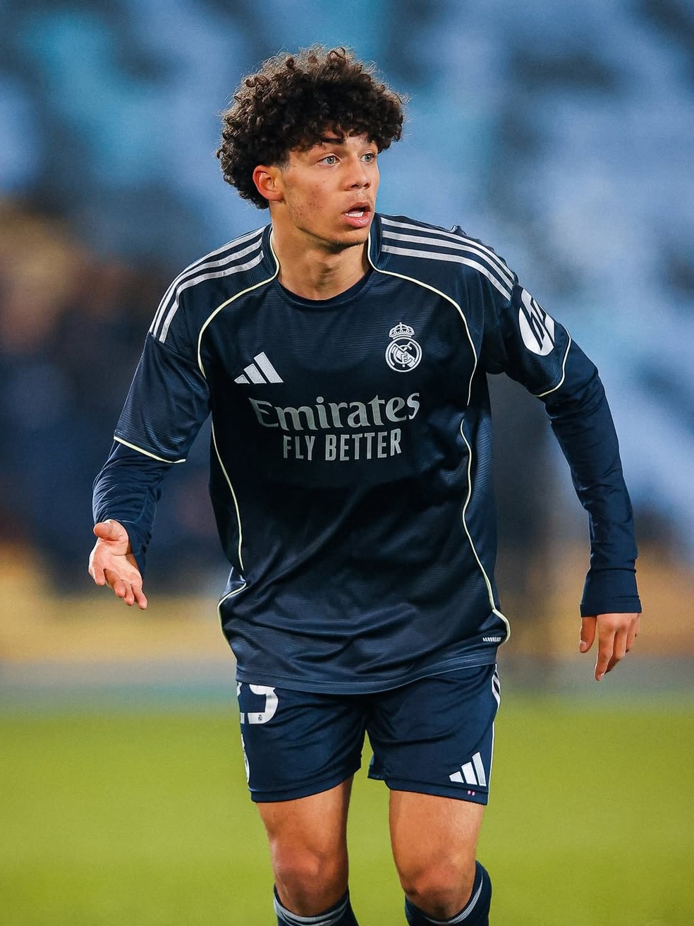 Enzo Alves tem se destacado na base do Real Madrid — Foto: Reprodução/Instragram