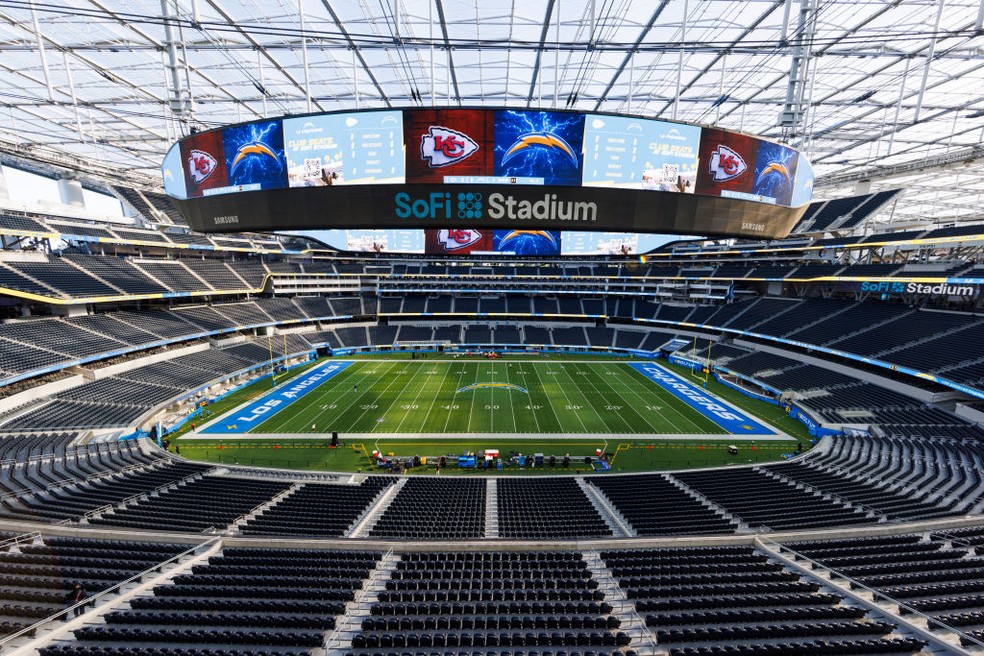 SoFi Stadium receberá a estreia do Brasil na Copa América — Foto: Ric Tapia/Getty Images